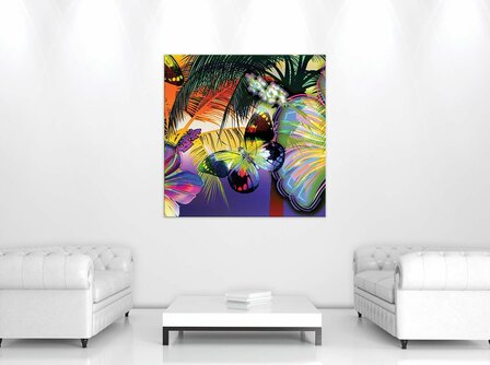 Butterfly Canvas Schilderij PP20386O2