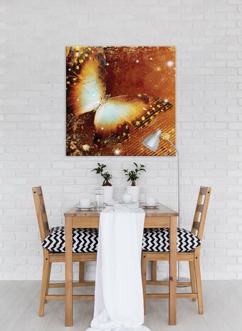 Butterfly Canvas Schilderij PP20384O2