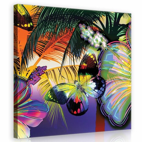 Butterfly Canvas Schilderij PP20386O2