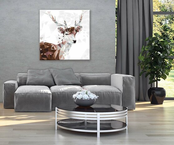 Deer Canvas Schilderij PP11404O2