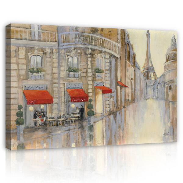 Cities Paris View Monuments Canvas Schilderij PP14350O20