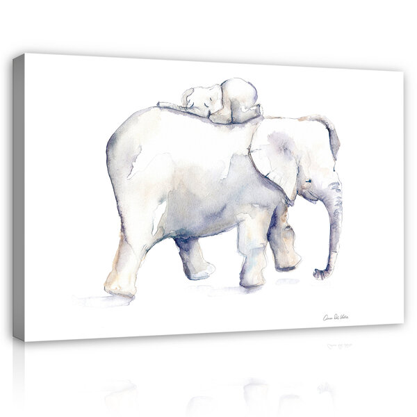 For Children Animals Elephant Tale Canvas Schilderij PP14394O20