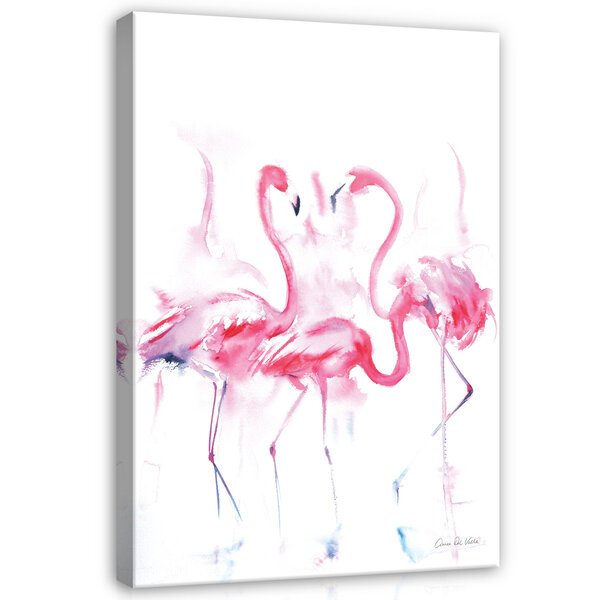 For Children Animals Flamingos Birds Canvas Schilderij PP14391O20