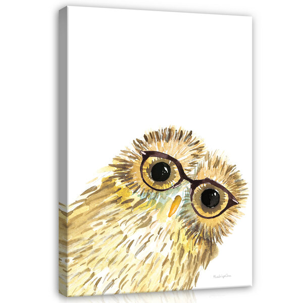 For Children Animals Fairytales Owl Canvas Schilderij PP14382O20