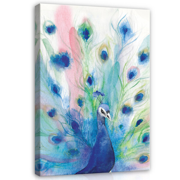 Animals Birds Peacock Canvas Schilderij PP14385O20