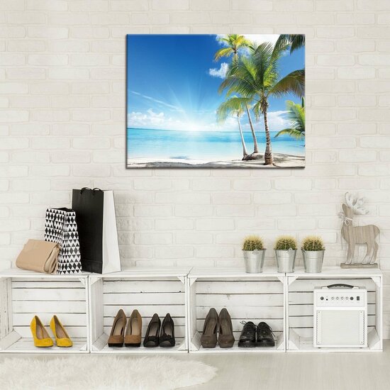 Sunny Beach Canvas Schilderij PP227O1