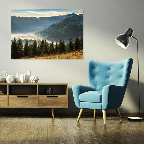 Landscape nature mountains forest Canvas Schilderij PP14537O1