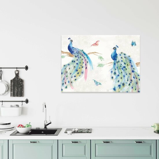 Animals Birds Abstract Ornaments Canvas Schilderij PP14384O1