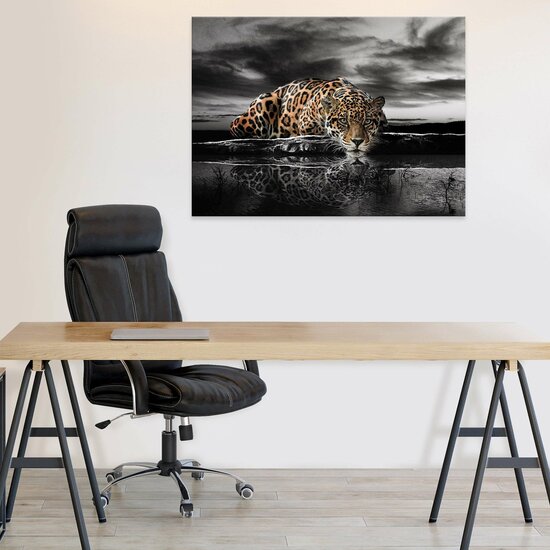 Nature jaguar Africa jungle Canvas Schilderij PP14419O1