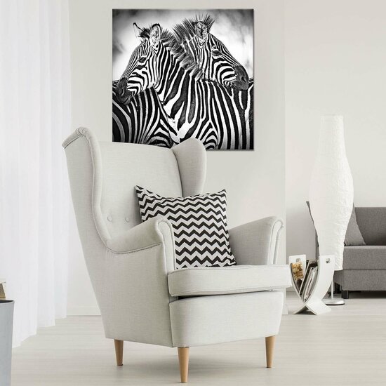 Zebra Canvas Schilderij PP21012O2