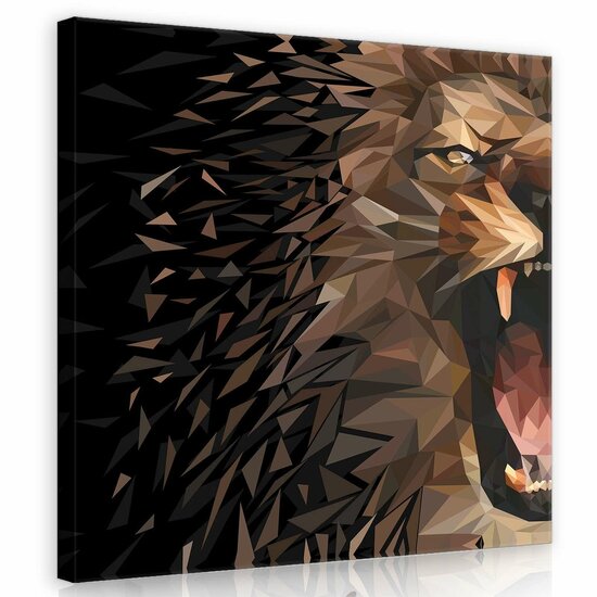 Tiger Canvas Schilderij PP11561O2