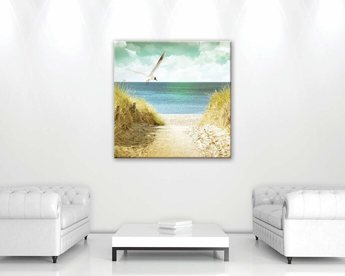 Beach Canvas Schilderij PP11595O2