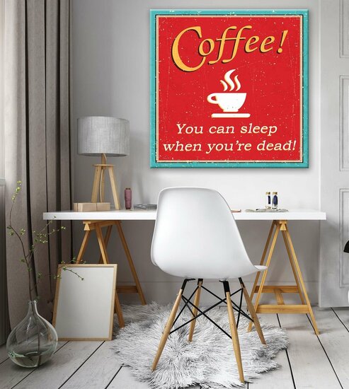 Coffee Canvas Schilderij PP11449O2