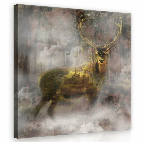 Deer Canvas Schilderij PP10145O2