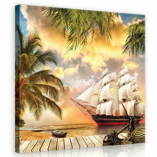 Ship Canvas Schilderij PP11421O2