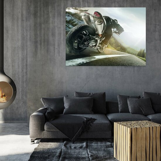 Sport automotive motorcycle Canvas Schilderij PP14507O1