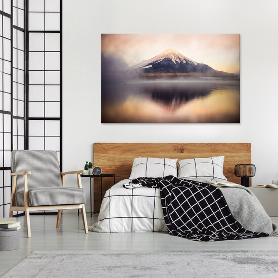 Landscape lake Fuji mountain Canvas Schilderij PP14626O20