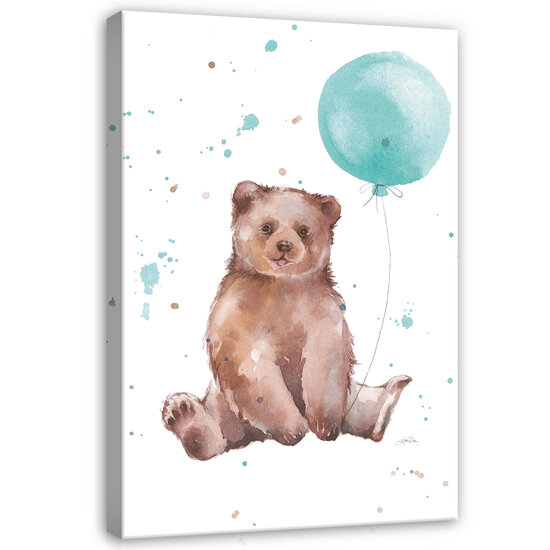 For Children Animals Teddy Bear Tale Canvas Schilderij PP14390O20