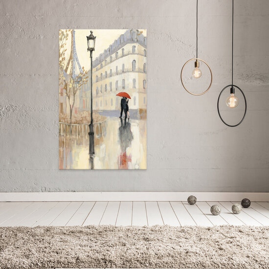 Cities Paris Characters Couples Canvas Schilderij PP14351O20