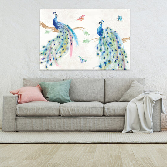 Animals Birds Abstract Ornaments Canvas Schilderij PP14384O20